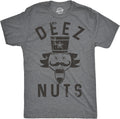 Crazy Dog Mens Deez Nuts Funny Christmas Nutcracker - Adult & Kids T-Shirts, Sweatshirts & Hoodies apparel design preview 1