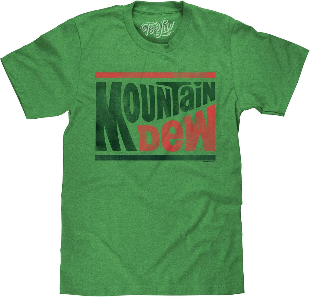Men's Faded Mountain Dew Soda Vintage Mt Logo - Adult & Kids T-Shirts, Sweatshirts & Hoodies apparel design preview 1