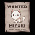 Miyuki Wanted Poster - Adult & Kids T-Shirts, Sweatshirts & Hoodies apparel design preview 1