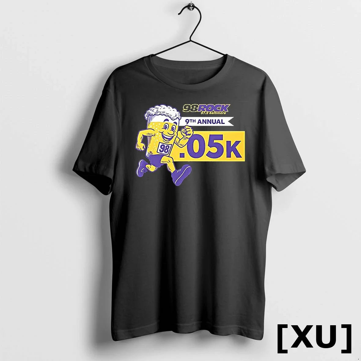 98 Rock 9th Annual Baltimore Running Festival Sweater - Adult & Kids T-Shirts, Sweatshirts & Hoodies apparel design preview 1