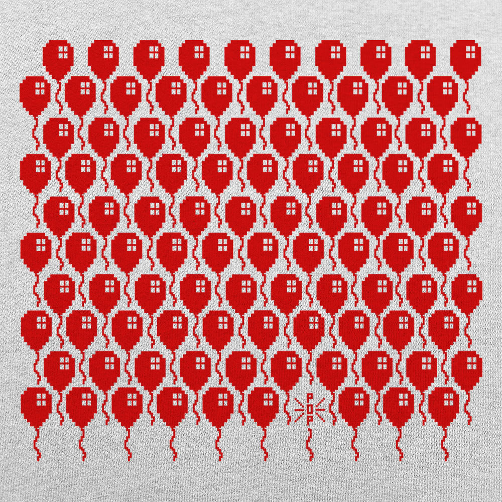 99 8-Bit Balloons - Adult & Kids T-Shirts, Sweatshirts & Hoodies apparel design preview 1