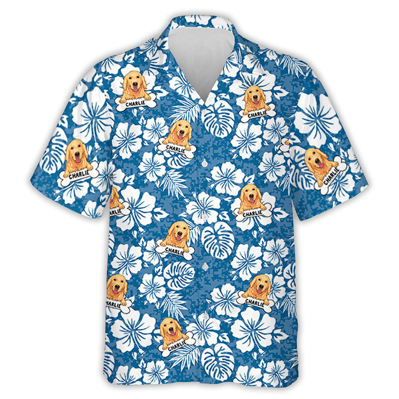 Dog Pattern Personalized Custom Hawaiian - Adult & Kids T-Shirts, Sweatshirts & Hoodies apparel design preview 1