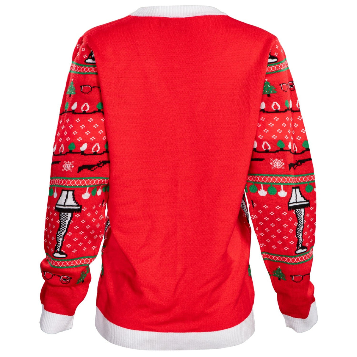 A Christmas Story Leg Lamp Button Up Cardigan Ugly Christmas Sweater - Holiday Gift product image 4