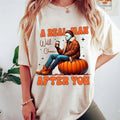 Real Man Will Chase After You Scary Movies Halloween - Adult & Kids T-Shirts, Sweatshirts & Hoodies apparel design preview 1