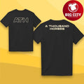 A Thousand Horses Initial Logo Two Sided - Adult & Kids T-Shirts, Sweatshirts & Hoodies apparel design preview 1
