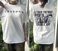 True Patriot Charlie Kirk Justice Prayers Up Human - Adult & Kids T-Shirts, Sweatshirts & Hoodies apparel design preview 1