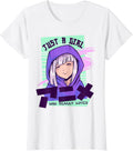 Anime Gifts Teen Just Who Loves Anime Rare T-Shirt - Trendy Graphic Unisex - T-Shirt, Sweatshirt, Hoodie