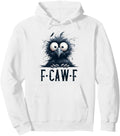 Authentic F Caw F Black Crow Black T-Shirt - Novelty Apparel Men Women - T-Shirt, Sweatshirt, Hoodie