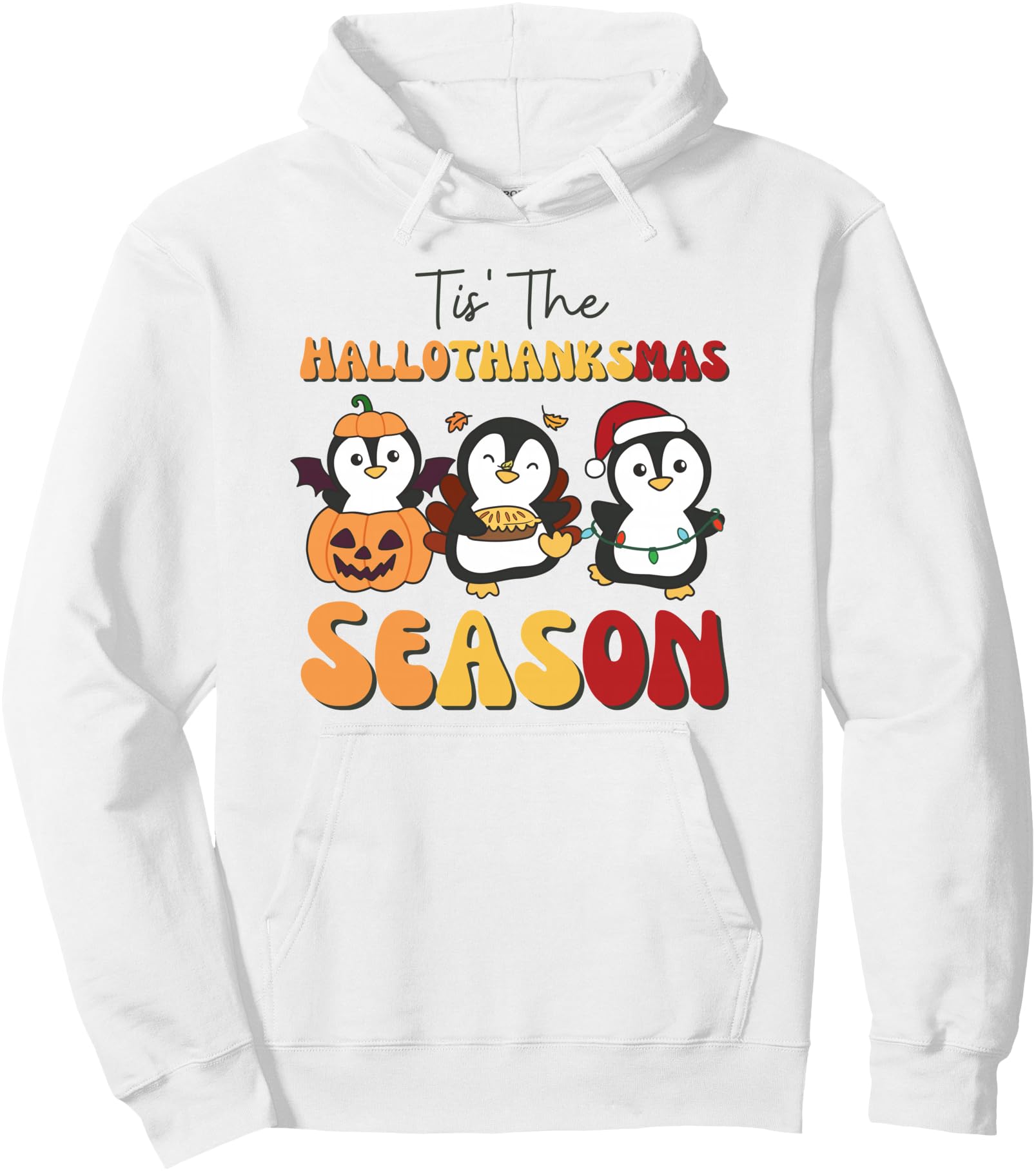 Handcrafted Penguin Halloween Tis T-Shirt - Casual Everyday Wear Men Women - T-Shirt, Sweatshirt, Hoodie