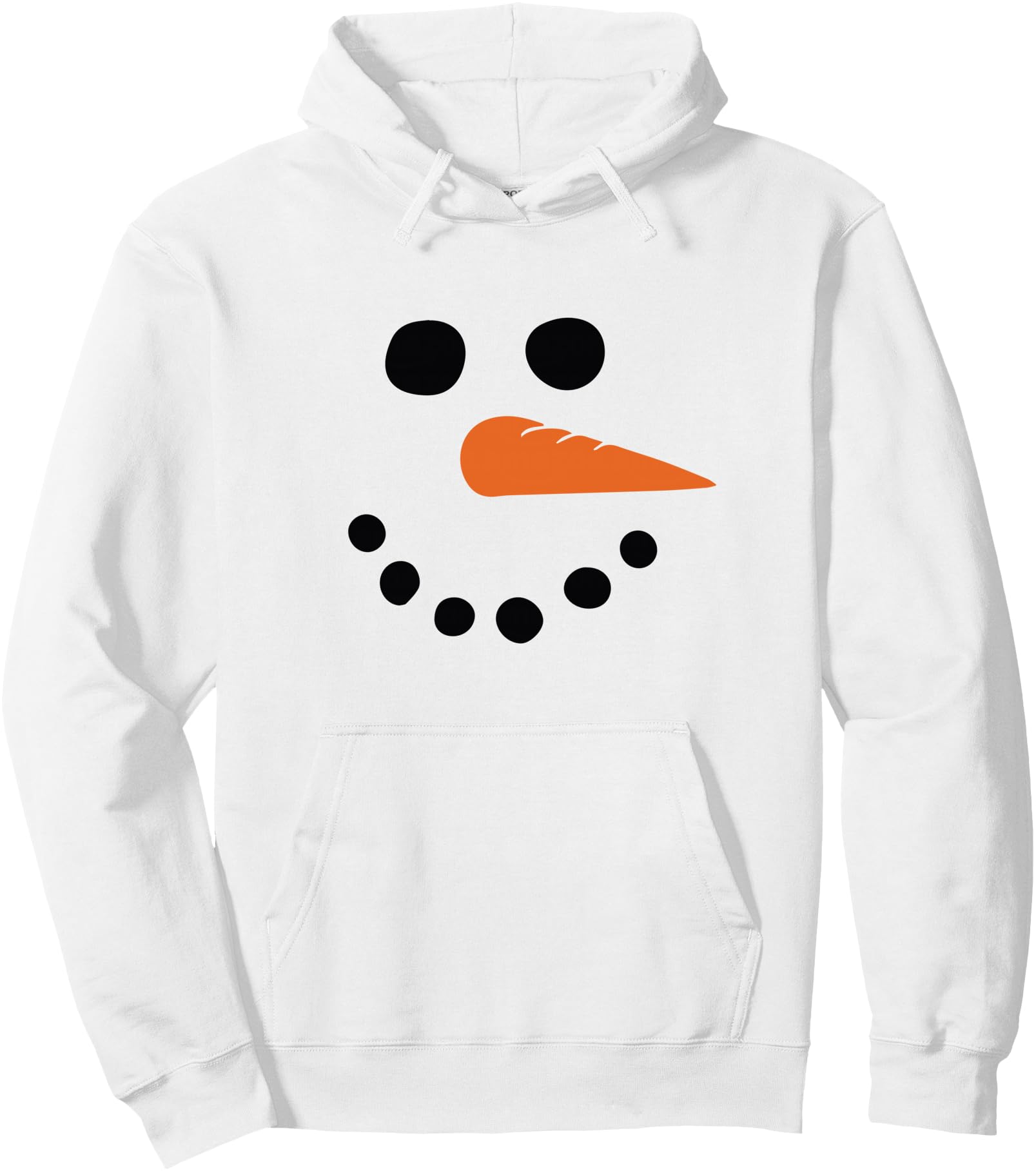 Winter Snowman Face Sweatshirt - Streetwear Style Unisex - T-Shirt, Sweatshirt, Hoodie
