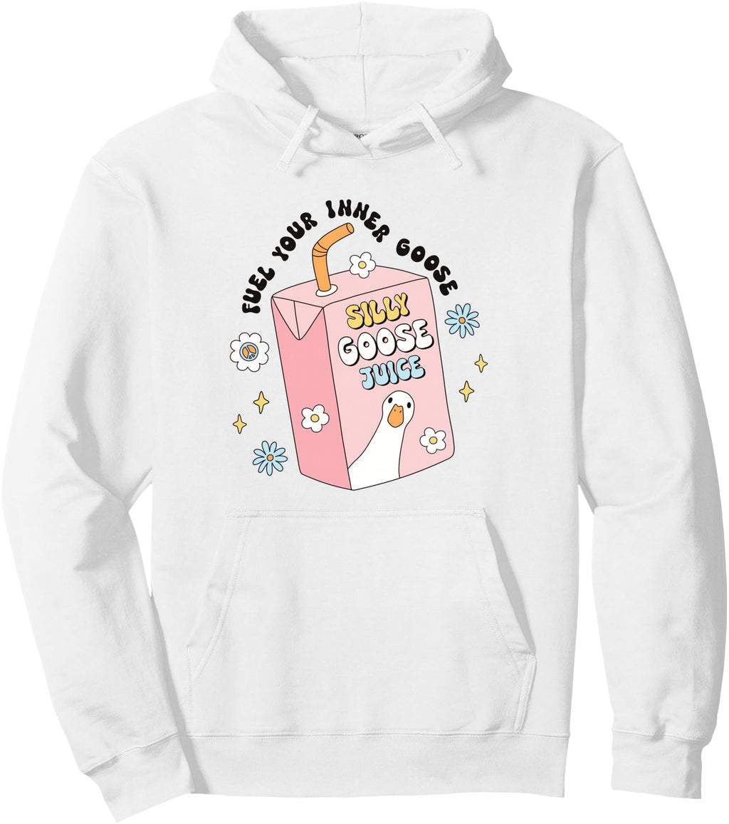 Original Silly Goose Juice Cartoon Fuel Hoodie - Streetwear Style Unisex - T-Shirt, Sweatshirt, Hoodie