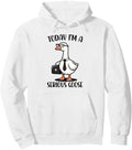 Today I M Serious Goose Artist Hoodie - Custom Art Print Unisex - T-Shirt, Sweatshirt, Hoodie
