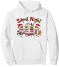Exclusive Silent Night Icu Nurse Hoodie - Fun Novelty Design Men Women - T-Shirt, Sweatshirt, Hoodie