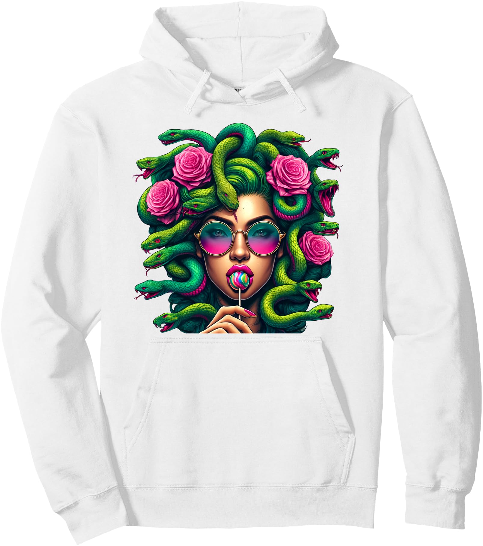 Exclusive Medusa Hippie Sweatshirt - Streetwear Style for Adults - T-Shirt, Sweatshirt, Hoodie