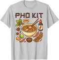 Handcrafted Pho Kit Japanese Food Ramen T-Shirt - Trendy Graphic Men Women - T-Shirt, Sweatshirt, Hoodie