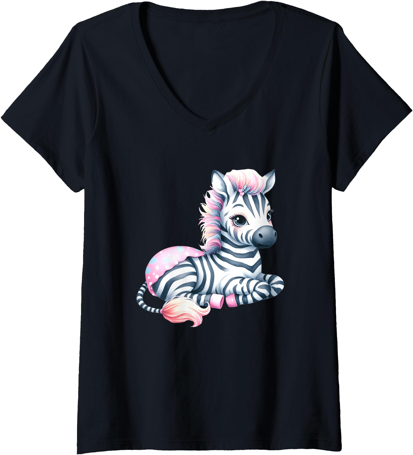 Authentic Womens Chibi Zebra Sweatshirt - Fun Novelty Design Men Women - T-Shirt, Sweatshirt, Hoodie