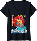 Authentic Womens Bunnyzilla Rabbit Art T-Shirt - Trendy Graphic Unisex - T-Shirt, Sweatshirt, Hoodie