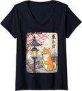 Authentic Womens Kawaii Shiba Inu Hoodie - Custom Art Print Men Women - T-Shirt, Sweatshirt, Hoodie