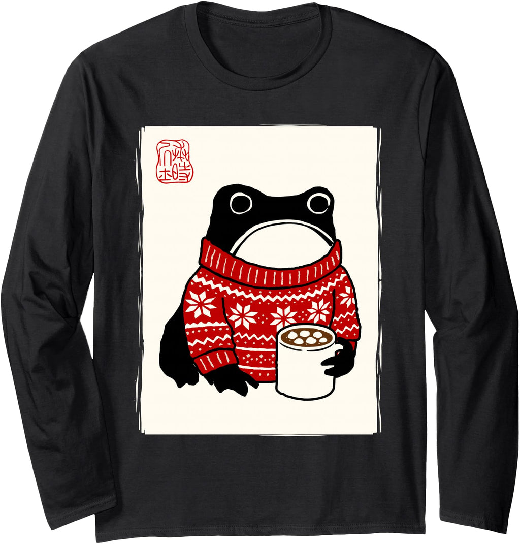 Exclusive Grumpy Frog Japanese Rare Sweatshirt - Streetwear Style Men Women - T-Shirt, Sweatshirt, Hoodie