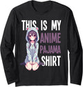 This Is My Anime Pajama Kawaii Womens Sweatshirt - Streetwear Style Unisex - T-Shirt, Sweatshirt, Hoodie