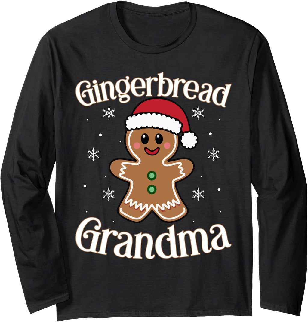 Original Gingerbread Grandma Holiday Hoodie - Unique Graphic for Adults - T-Shirt, Sweatshirt, Hoodie