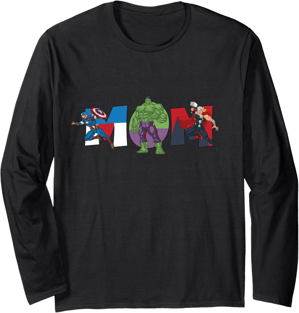 Marvel Avengers Team Mom Mother S Day Sweatshirt - Minimalist Print Unisex - T-Shirt, Sweatshirt, Hoodie