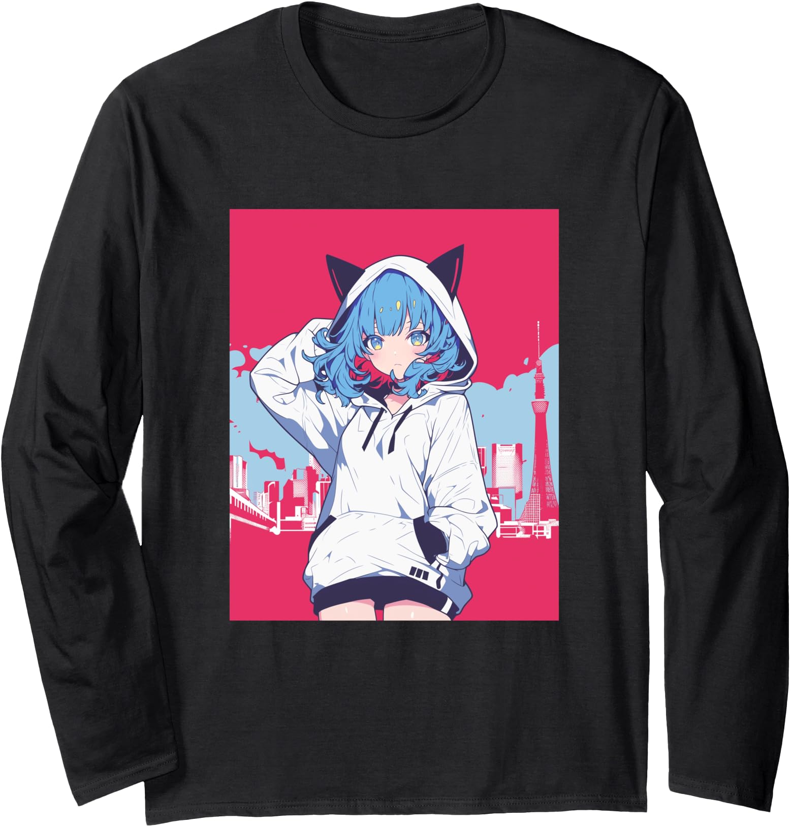 Handcrafted Anime Rare T-Shirt - Fun Novelty Design for Adults - T-Shirt, Sweatshirt, Hoodie