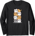 Cat Japanese Kawaii Anime Rare Hoodie - Unique Graphic Men Women - T-Shirt, Sweatshirt, Hoodie