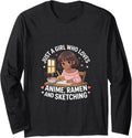 Just Who Loves Anime Ramen And T-Shirt - Streetwear Style for Adults - T-Shirt, Sweatshirt, Hoodie