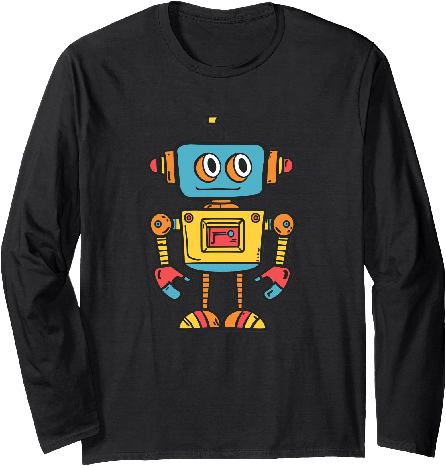 Original Little Robot Robot Rare Hoodie - Unique Graphic for Adults - T-Shirt, Sweatshirt, Hoodie