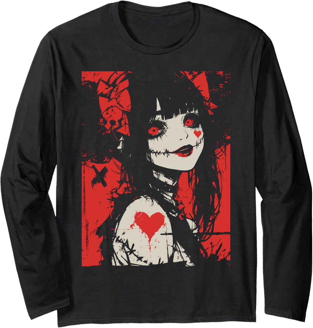 Horror Anime Manga Japan Japanese Sweatshirt - Trendy Graphic for Adults - T-Shirt, Sweatshirt, Hoodie