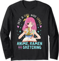 Exclusive Kawaii Anime Just Who Loves T-Shirt - Novelty Apparel Men Women - T-Shirt, Sweatshirt, Hoodie