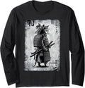 Samurai Cat Japanese Art Anime T-Shirt - Custom Art Print for Adults - T-Shirt, Sweatshirt, Hoodie