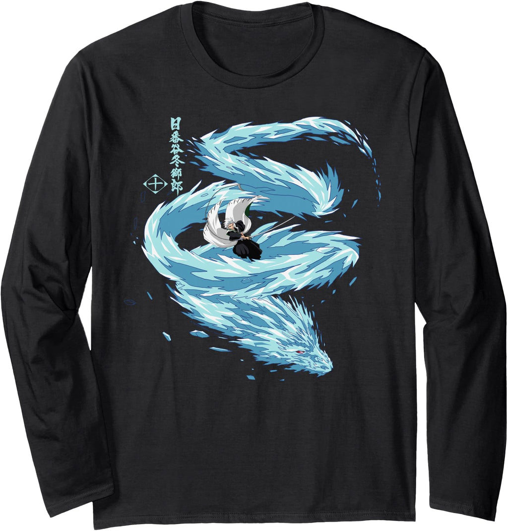 Handcrafted Bleach Toshiro Hitsugaya T-Shirt - Trendy Graphic Men Women - T-Shirt, Sweatshirt, Hoodie