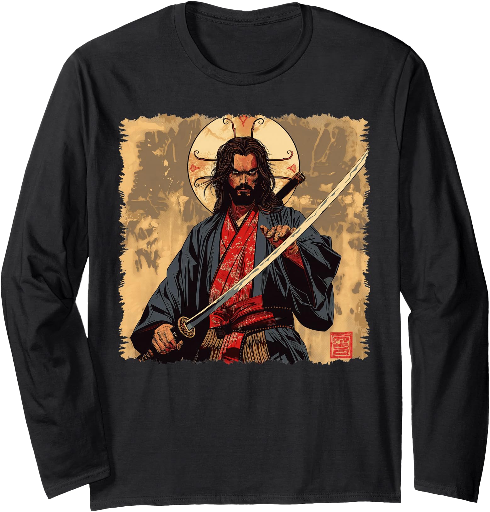 Jesus Christian Religious Japanese Sweatshirt - Trendy Graphic for Adults - T-Shirt, Sweatshirt, Hoodie