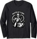 Exclusive Master Flows Hvac Skeleton T-Shirt - Unique Graphic Men Women - T-Shirt, Sweatshirt, Hoodie