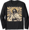 Original Jesus Christian Religious Hoodie - Minimalist Print for Adults - T-Shirt, Sweatshirt, Hoodie
