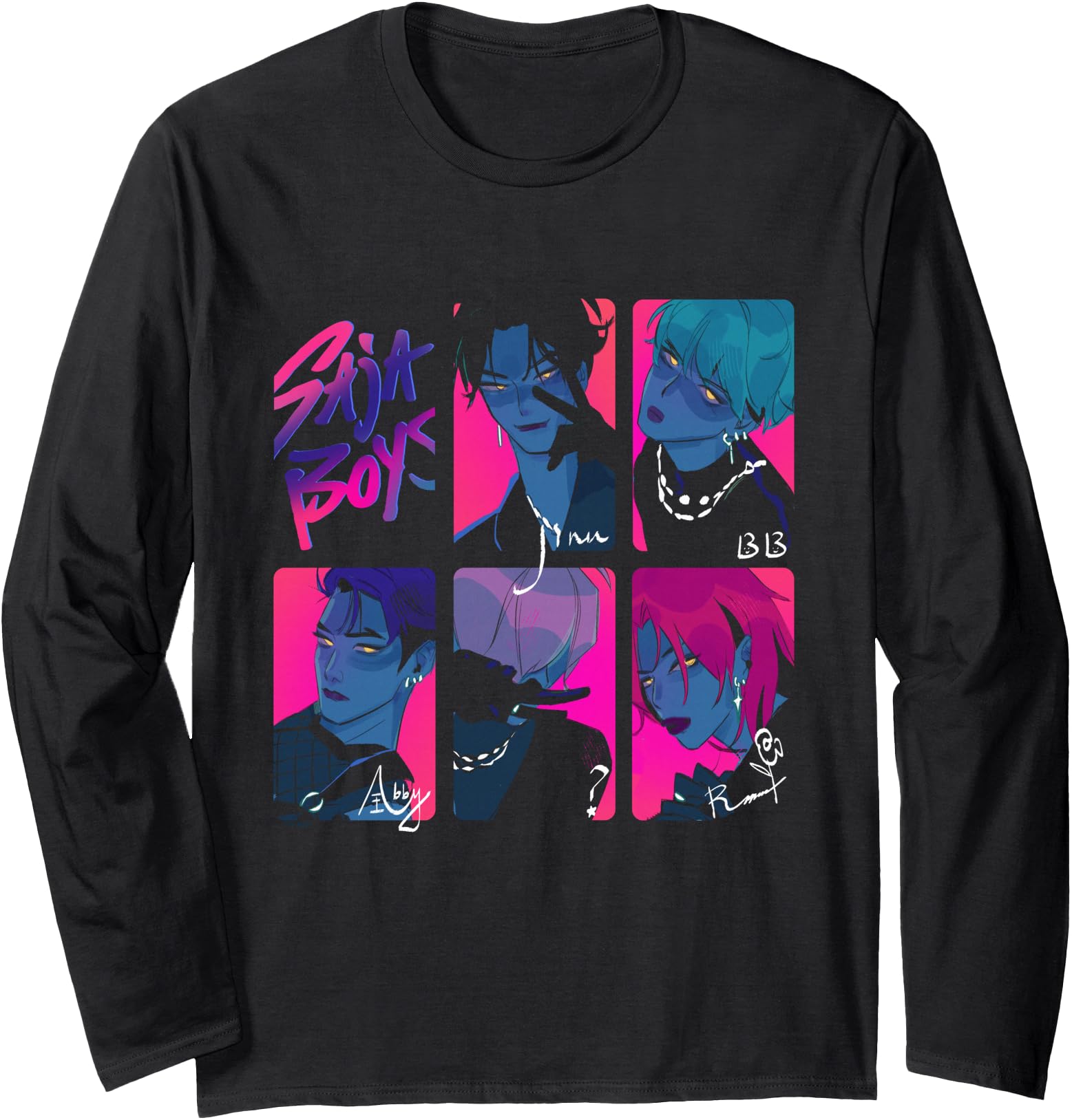 Original Kpop Demon Hunters Saja T-Shirt - Streetwear Style Men Women - T-Shirt, Sweatshirt, Hoodie