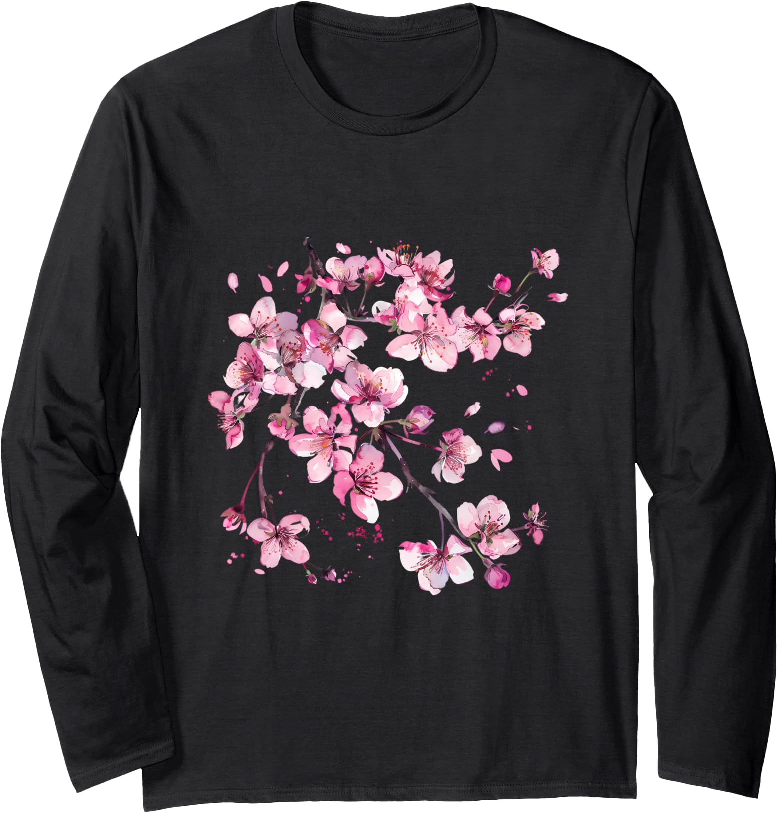 Original Cherry Blossom Japanese Sweatshirt - Minimalist Print Men Women - T-Shirt, Sweatshirt, Hoodie