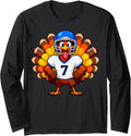 Handcrafted Number 7 Thanksgiving Sweatshirt - Custom Art Print Unisex - T-Shirt, Sweatshirt, Hoodie