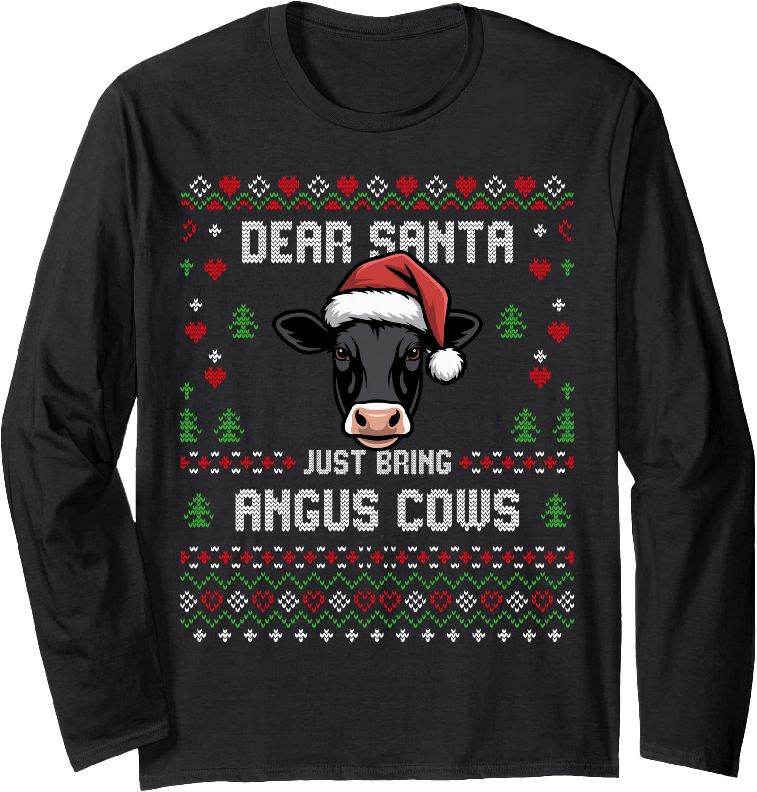 Angus Cows Beef Cattle Ugly Rancher T-Shirt - Aesthetic Graphic Men Women - T-Shirt, Sweatshirt, Hoodie