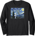 Starry Night Snoopy Woodstock Hoodie - Casual Everyday Wear for Adults - T-Shirt, Sweatshirt, Hoodie