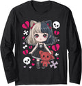 Authentic Goth Emo Teddybear Gothic T-Shirt - Trendy Graphic Men Women - T-Shirt, Sweatshirt, Hoodie