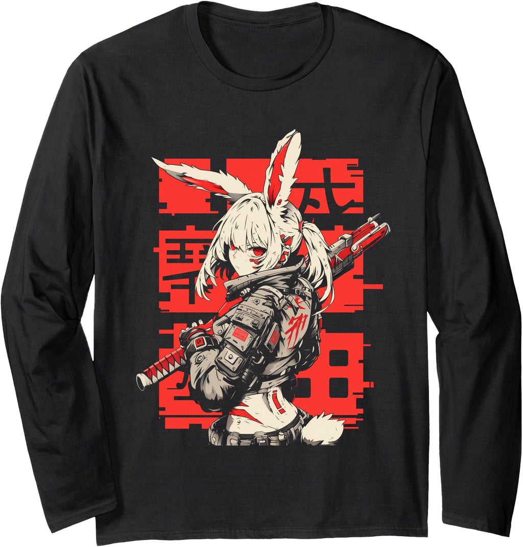 Authentic Anime Manga Cyberpunk Sweatshirt - Custom Art Print for Adults - T-Shirt, Sweatshirt, Hoodie