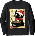 Original 67 Six Seven Cat Ramen Sweatshirt - Trendy Graphic Unisex - T-Shirt, Sweatshirt, Hoodie