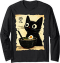 Exclusive Cat Ramen Japanese Kawaii Sweatshirt - Graphic Print for Adults - T-Shirt, Sweatshirt, Hoodie