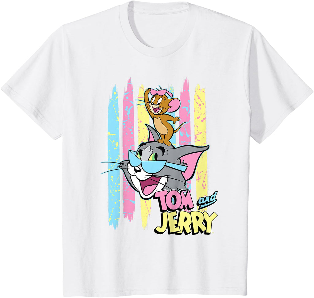 Tom And Jerry 90 S Theme Background Hoodie - Streetwear Style Men Women - T-Shirt, Sweatshirt, Hoodie