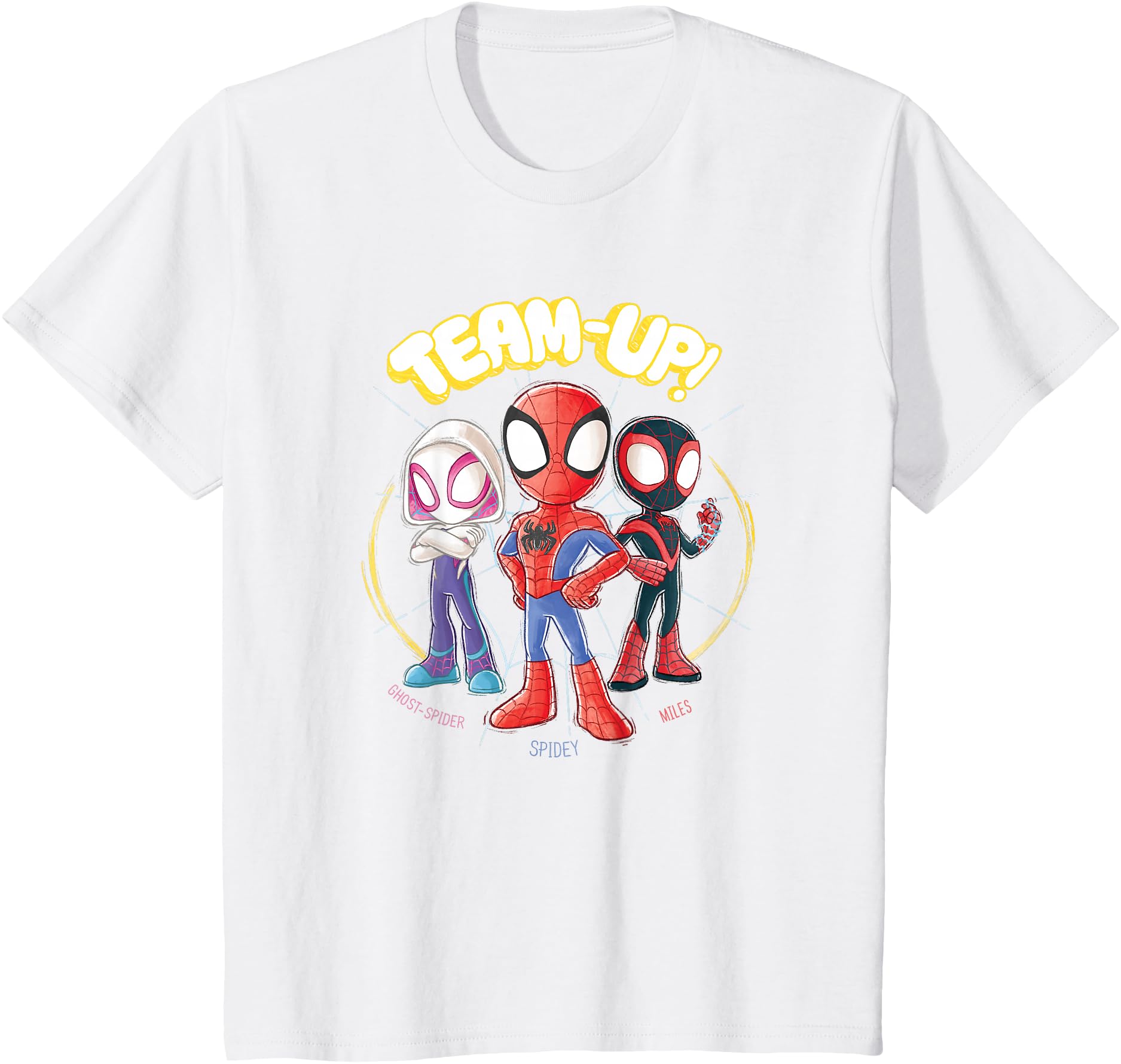 Authentic Marvel Spidey And His Sweatshirt - Fun Novelty Design Men Women - T-Shirt, Sweatshirt, Hoodie