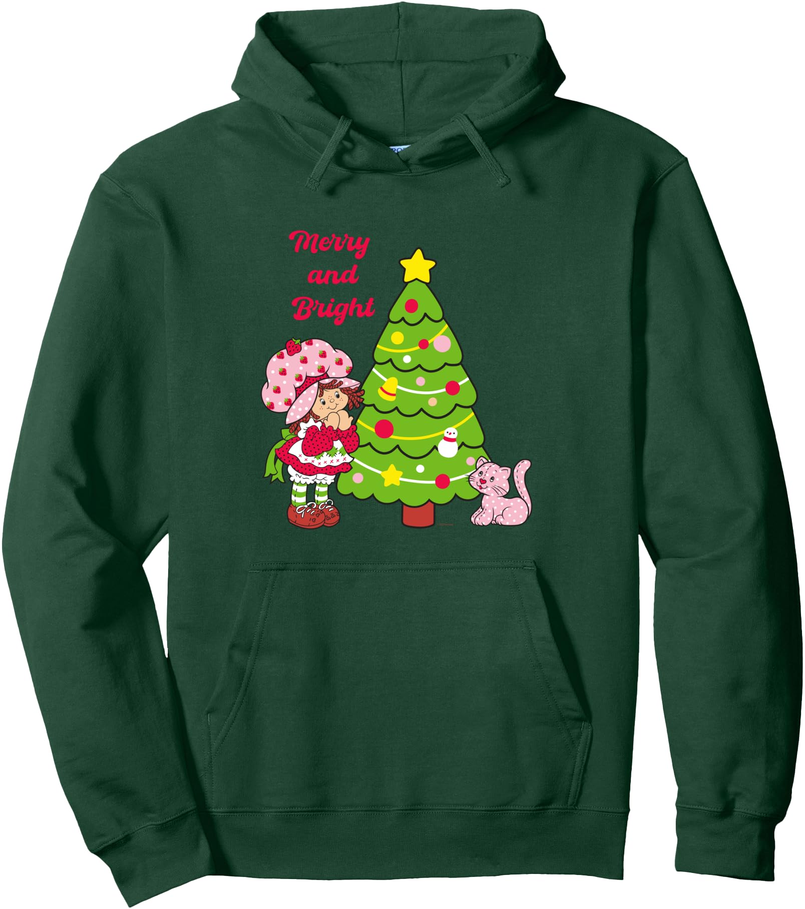 Exclusive Strawberry Shortcake Merry Sweatshirt - Trendy Graphic Men Women - T-Shirt, Sweatshirt, Hoodie