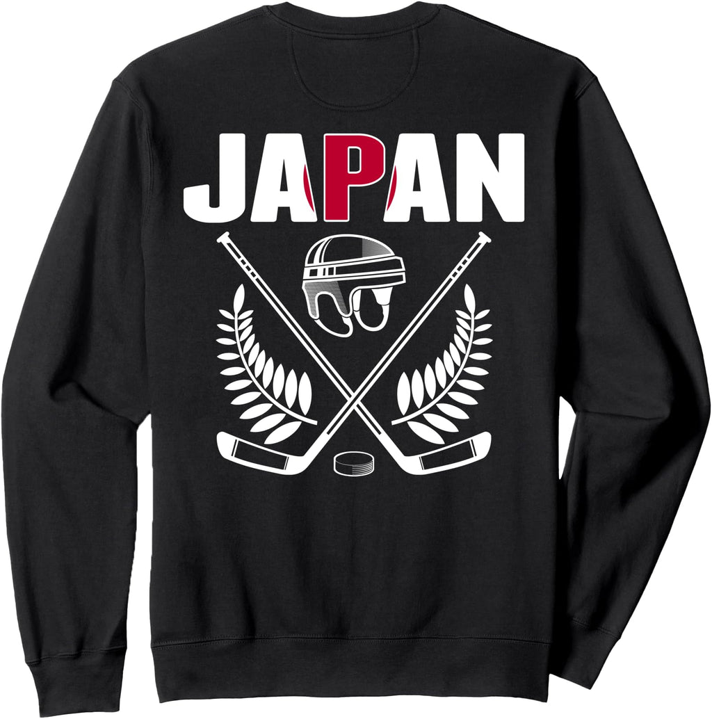 Original Japan Ice Hockey Fans Hoodie - Fun Novelty Design Men Women - T-Shirt, Sweatshirt, Hoodie